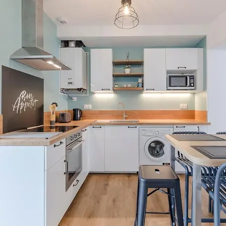 L'anglais,charmant T2,pour 4 Adultes Et 1 Enfants Apartment